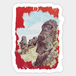 Easter Island Sticker